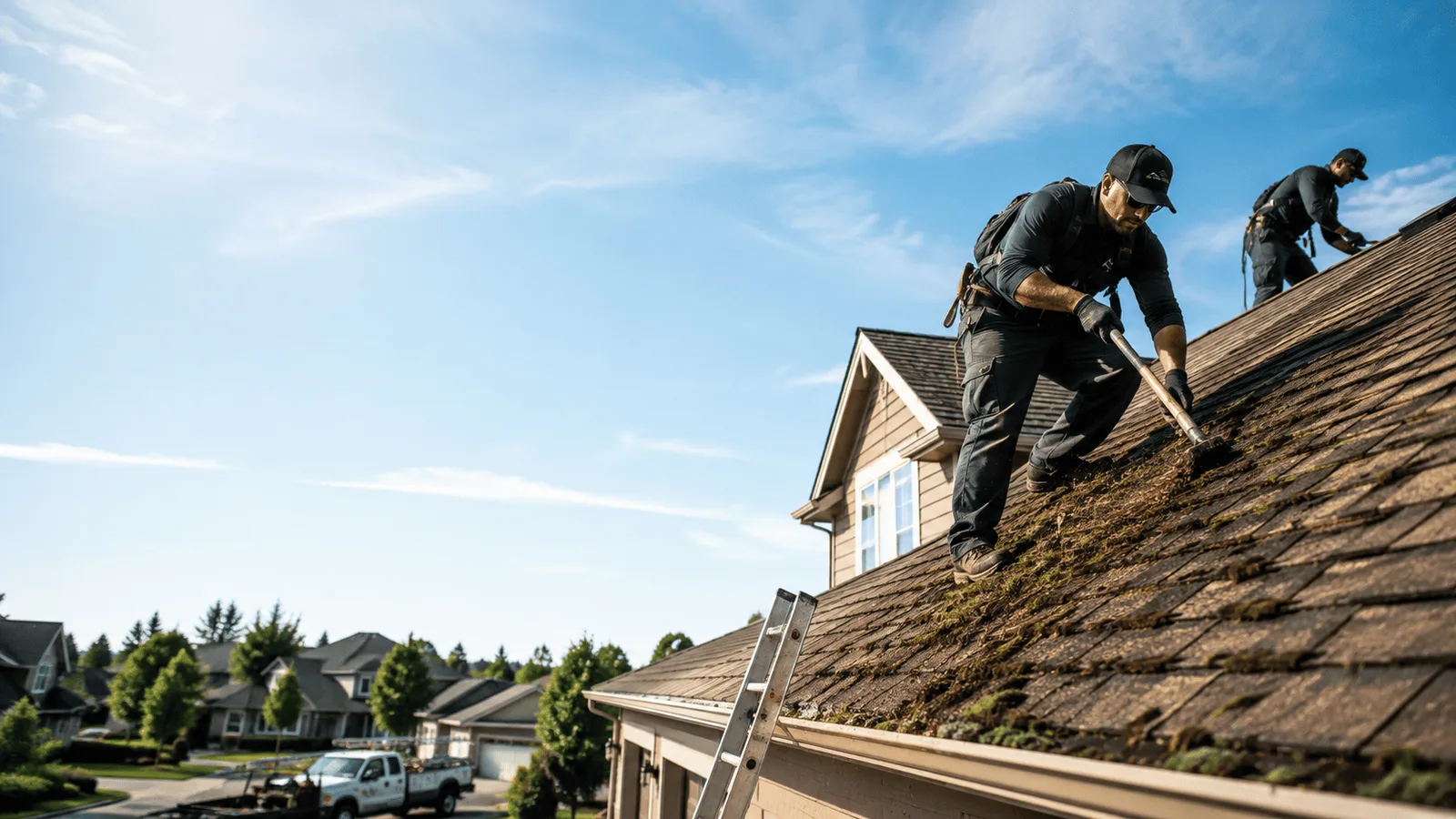 Roof Moss Removal in Kensington, OH near me